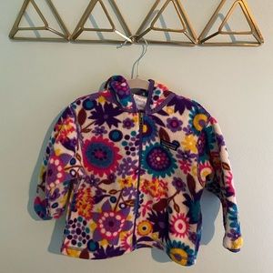 Patagonia little girl fleece jacket